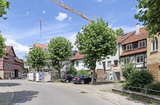 In der Vorderen Seestraße sollen sechs Parkplätze privatisiert werden Foto: Eibner/Dinkelacker