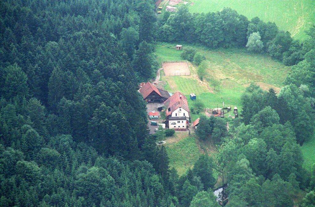 Luftaufnahme aus dem Jahr 1998.