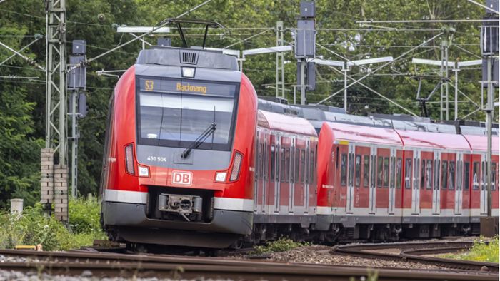 Einschränkungen im S-Bahn-Verkehr am Samstag