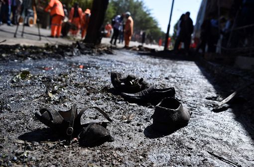 35 Zivilisten sollen bei dem Attentat getötet worden sein. Foto: AFP
