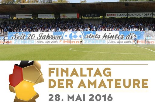 Das Stuttgarter Gazistadion hat beim Finaltag der Amateure eine besondere Bedeutung.  Foto: Pressefoto Baumann/DFB, Collage FuPa