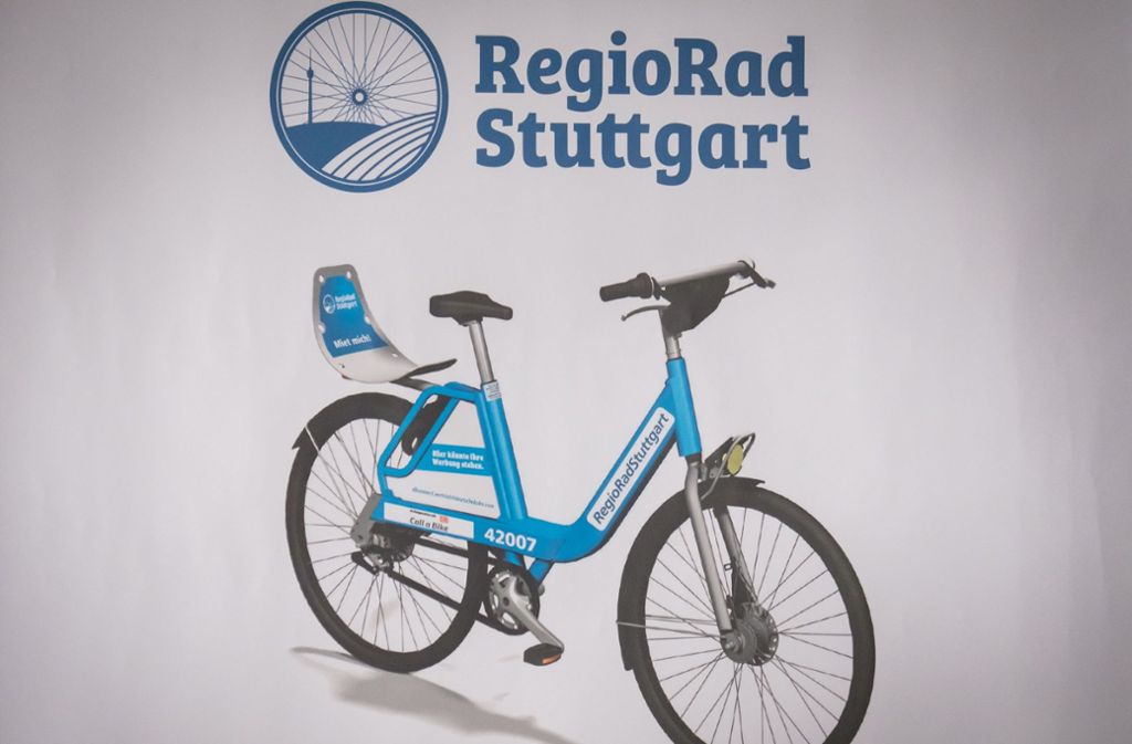 So sehen die neuen fahrbaren Untersätze des Fahrrad-Verleihsystems für Stuttgart und die Region aus. Foto: Lichtgut/Achim Zweygarth