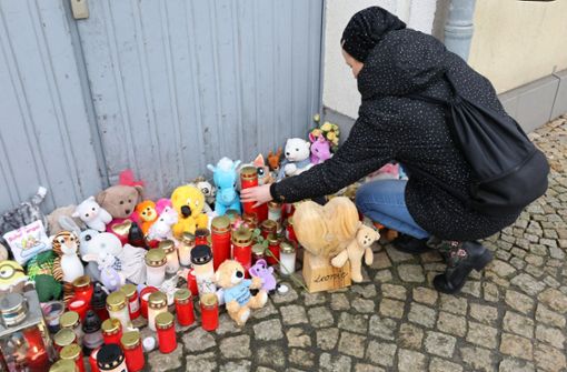 Viele Menschen in Torgelow trauerten um das getötete Mädchen. Foto: dpa