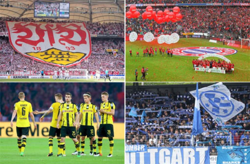 Nach 53 Jahren Bundesliga: Wo steht der VfB Stuttgart in der ewigen Tabelle, wo die Stuttgarter Kickers? Welche Teams haben die Roten und die Blauen überholt und welche der 53 Vereine gibt es nicht mehr? Diese und weitere Fragen beantworten wir in unserer Fotostrecke von Platz 54 bis Platz 1 - klicken Sie sich durch!