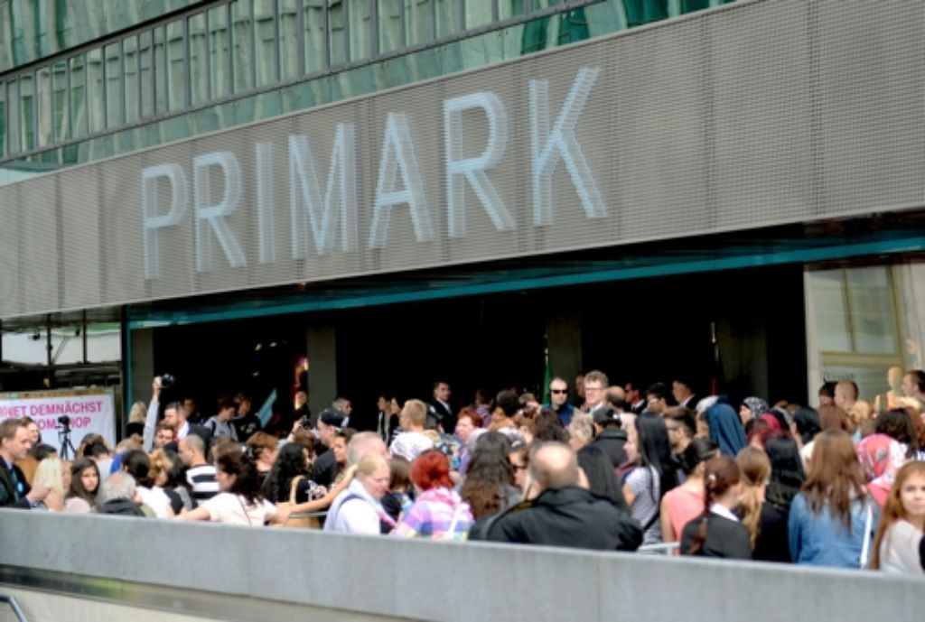 In Berlin eröffnete bereits eine Primark-Filiale im Juli 2014 Foto: dpa