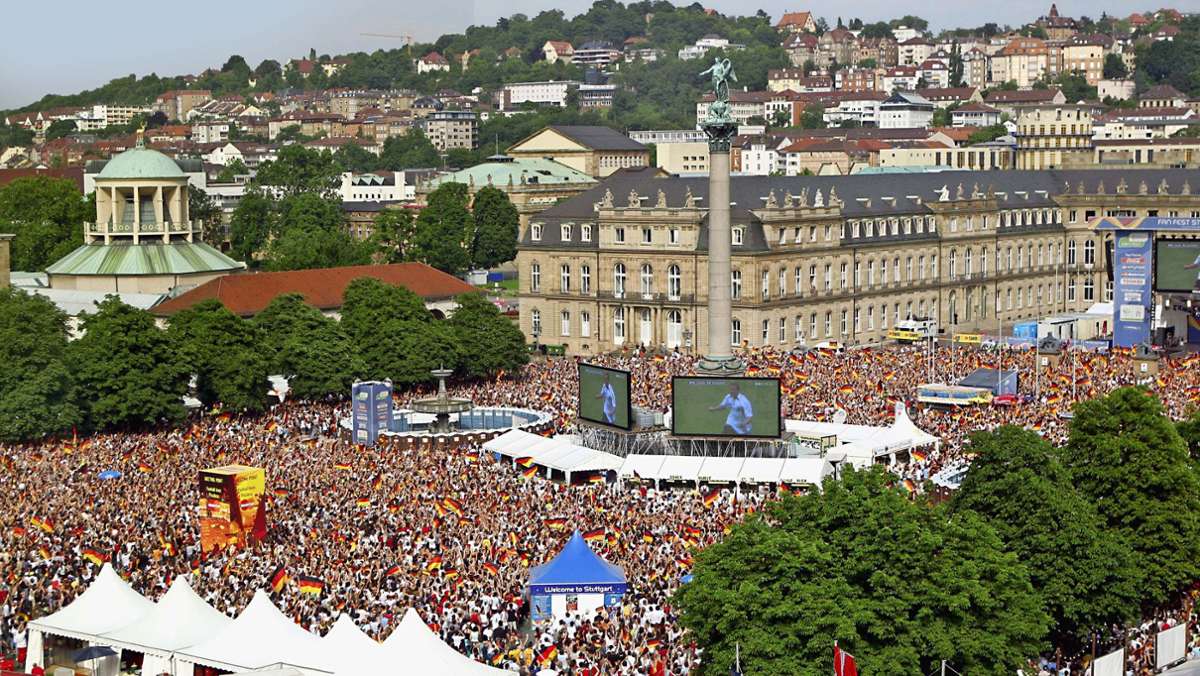 Massenevents in Stuttgart: Wer darf 2024 auf den Schlossplatz – die EM oder die Jazz Open?