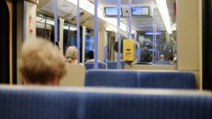 Die Fahrgäste in der Bahn blieben unverletzt. Foto: Lichtgut/Max Kovalenko