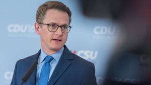 Unionsfraktionsvize Fraktionsvize Carsten Linnemann will einen klaren „Exit nach der Krise“. Foto: imago/Christian Spicker