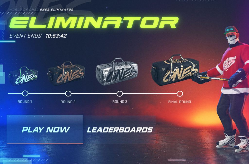 Bei „Ones-Eliminator“ müssen die Spieler vier Runden gewinnen, um eine besondere Belohnung zu erhalten.