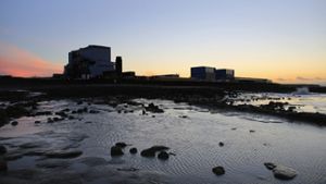 Bereits bestehender Anlagenteil des Atomkraftwerks Hinkley Point in Südwestengland Foto: Getty