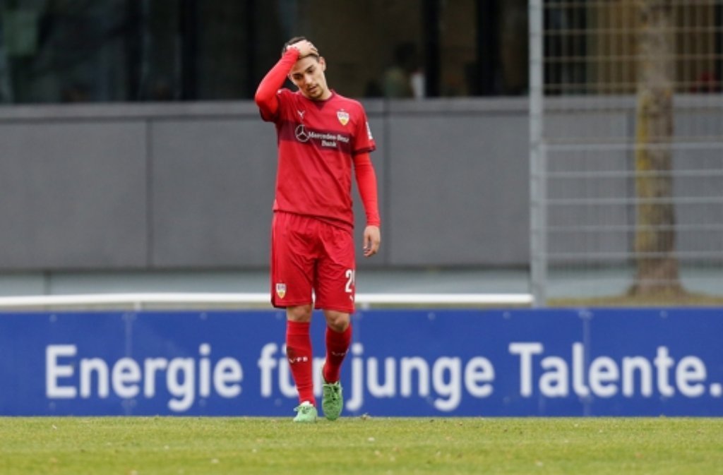 Gerade erst angekommen und schon verletzt: VfB-Neuzugang Federico Barba hat sich im Testspiel gegen Großaspach einen Muskelbündelriss zugezogen. Foto: Pressefoto Baumann