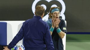 Skandal in Dubai: Russischer Tennisstar disqualifiziert