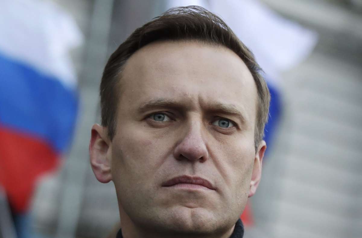 Der Verbleib von  Alexej Nawalny war nach seiner Rückkehr nach Moskau zunächst unklar. (Archivbild) Foto: dpa/Pavel Golovkin