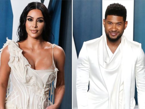 Kim Kardashian hat sich mit Usher den Star der Super-Bowl-Halbzeitshow als Gesicht ihrer neuen Herrenkollektion geschnappt. Foto: Xavier Collin/Image Press Agency/ImageCollect