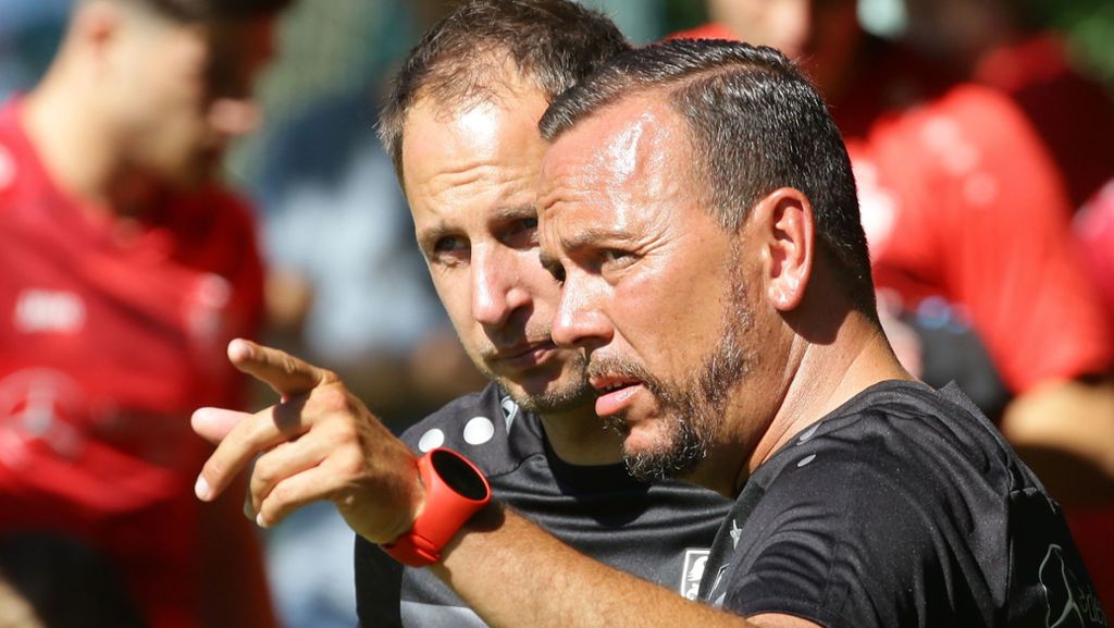Paco Vaz, Trainer des VfB Stuttgart II: „Ich finde es toll, wenn wir für unsere Gegner der Topfavorit sind“