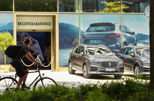Vor anderthalb Jahren präsentierte Borgward  bei der Feier zur Eröffnung seines  ersten deutschen Markenzentrums in Stuttgart den Geländewagen BX7. Foto: Lichtgut/Max Kovalenko