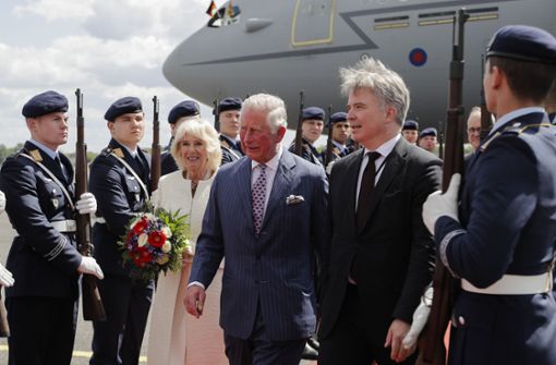 Prinz Charles und Herzogin Camilla sind in Berlin eingetroffen. Foto: dpa