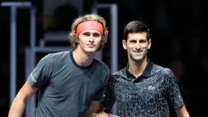 Alexander Zverev und Novak Djokovic treffen im Viertelfinale der Australian Open aufeinander. Wie verliefen die Partien zwischen den beiden Tennisstars bisher? Foto: imago // Alan Grieves