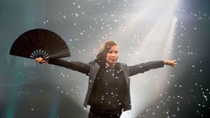 Elizabeth Best lässt Sterne regnen. Foto: Andreas Rosar