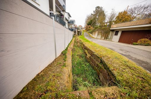 Noch ist das Bachbett des Mühlkanals  in Gronau ohne Wasser – das soll sich ändern. Foto: KS-Images.de / Karsten Schmalz)