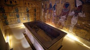 Neue Radarbilder stützen die Theorie von bisher unentdeckten Räumen in der Grabkammer des Tutanchamun. Foto: dpa
