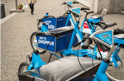 Diese Lastenräder vermietet Regio Rad ab sofort in der City. Foto: Lichtgut/Piechowski