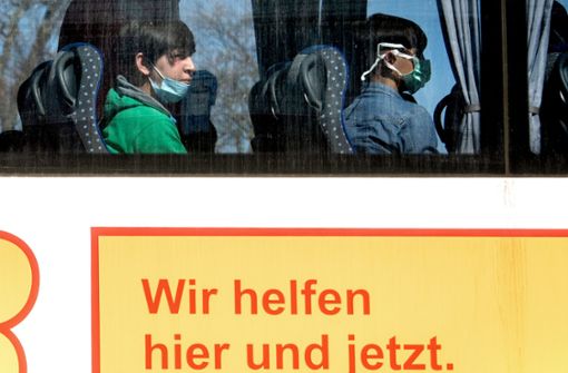 Laut Bundesinnenministerium sollen mindestens 350 Minderjährige nach Deutschland kommen. Foto: dpa/Hauke-Christian Dittrich