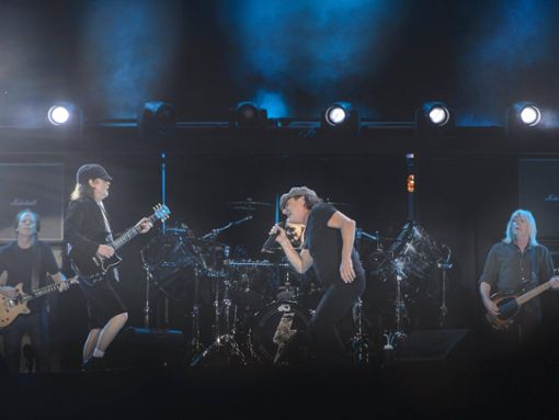 AC/DC bei einem ihrer Auftritte. Foto: imago/Eibner Europa