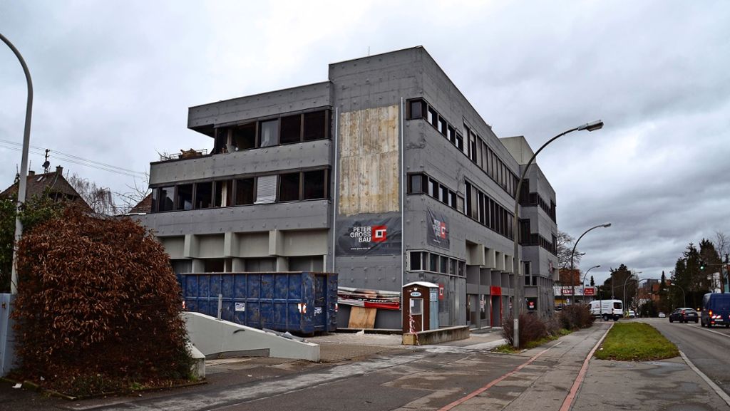 Kornwestheim: Das graue Haus wird abgerissen