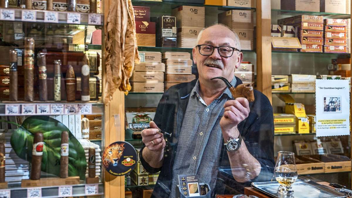 Göppinger Traditionsgeschäft: Ein Mann mit Leidenschaft für Whisky und Tabak