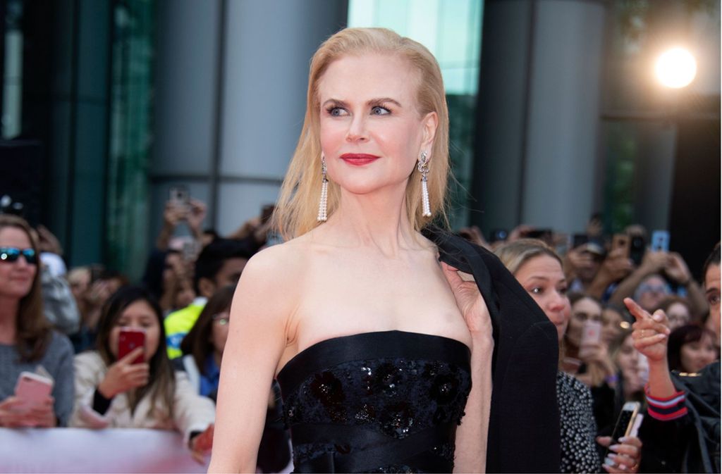 Nicole Kidman zeigte sich auf dem Toronto International Film Festival ganz in schwarz.
