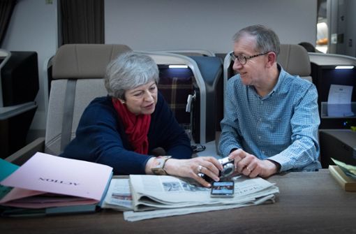 Theresa May und ihr Mann Philip Foto: dpa
