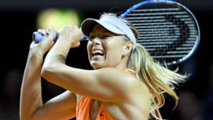 Tennis-Star Scharapowa verzichtet auf Start in Stuttgart