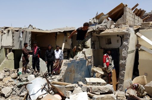 Die jemenitische Hafenstadt Hodeida ist zu großen Teilen zerstört. Foto: dpa