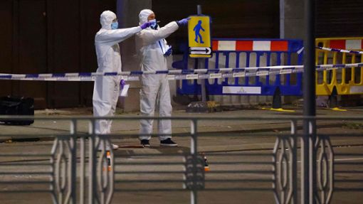 In Brüssel sind am Montagabend zwei Menschen erschossen worden. Foto: AFP/KENZO TRIBOUILLARD