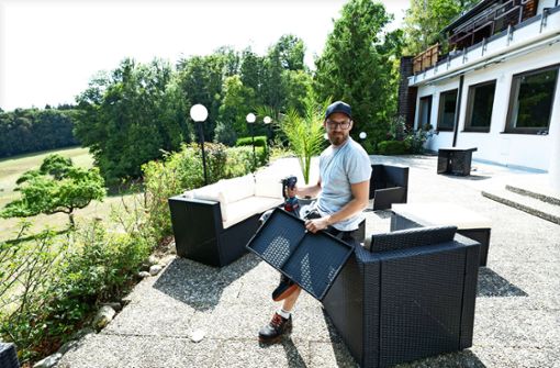 Philipp Schonder will Gesellschaften im Wannenhof bewirten. Foto: /Giacinto Carlucci