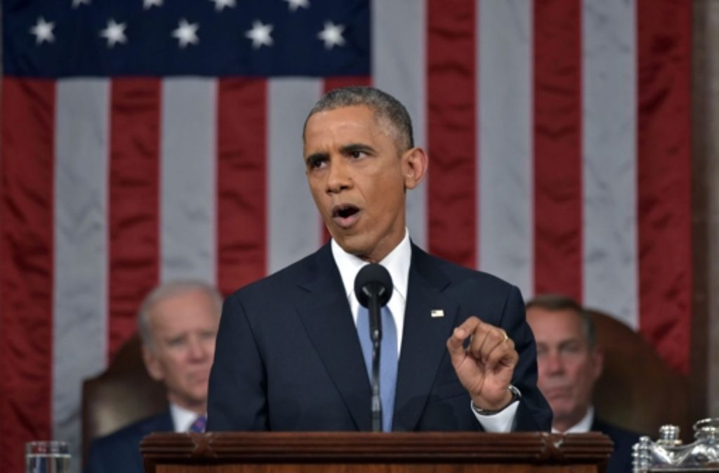 US-Präsident Barack Obama hat die Schüsse auf zwei Polizisten in Ferguson verurteilt. Foto: dpa