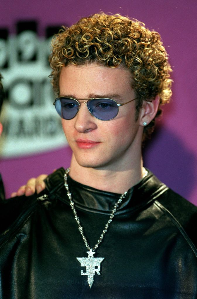 Eine Frisur wie ein Teller Spaghetti: In der Anfangszeit von N*SYNC waren die blonden Locken das Markenzeichen von Justin Timberlake.