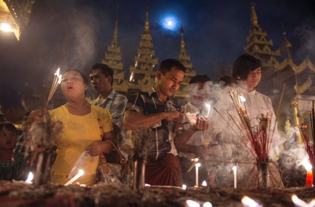 Das Thadingyut-Fest ist eines der beliebtesten Feste in Myanmar.