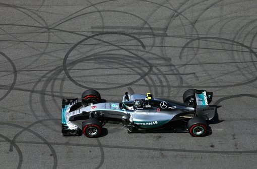 Nico Rosberg, der König von Österreich: Der Mercedes-Pilot war wie schon im vergangenen Jahr in Spielberg nicht zu schlagen – und rückte in der WM-Wertung näher an Lewis Hamilton heran Foto: Getty