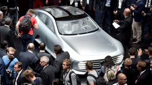 Ein Mercedes IAA Concept auf der Internationalen Automesse in Frankfurt Foto: dpa