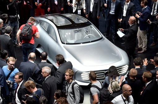 Ein Mercedes IAA Concept auf der Internationalen Automesse in Frankfurt Foto: dpa