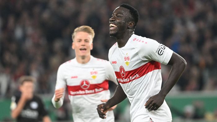 VfB Stuttgart zieht ins Pokal-Achtelfinale ein