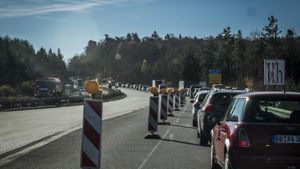Schattenring als Baustelle: Autofahrer bleiben am Wochenende verschont Foto: Lichtgut/Max Kovalenko