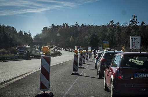 Schattenring als Baustelle: Autofahrer bleiben am Wochenende verschont Foto: Lichtgut/Max Kovalenko