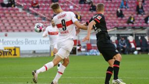 Der VfB Stuttgart hat gegen Bayer Leverkusen 1:1 gespielt. Unsere Redaktion bewertet die Leistungen der VfB-Akteure wie folgt. Foto: Pressefoto Baumann/Hansjürgen Britsch