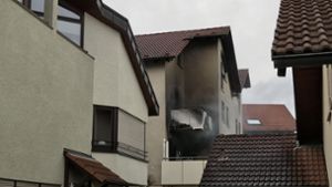 Bei dem Brand in Grafenau wurden sieben Personen verletzt. Foto: 7aktuell.de/Alexander Hald