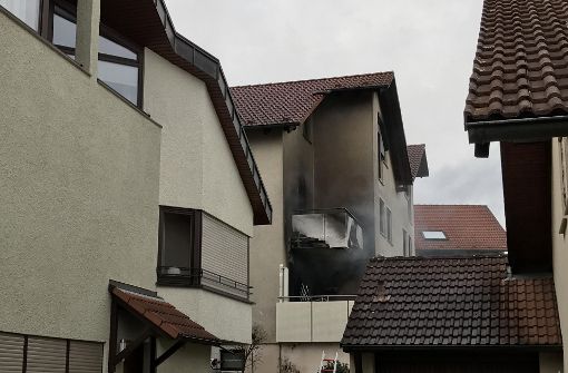 Bei dem Brand in Grafenau wurden sieben Personen verletzt. Foto: 7aktuell.de/Alexander Hald