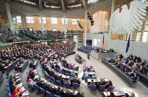 In einem Jahr wird ein neuer Bundestag gewählt. Foto: dpa