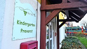 Der Kindergarten in Prevorst bleibt vorerst geöffnet. Foto: Archiv (Kuhnle)